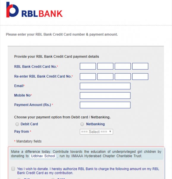 RBL Credit Card Payment How To Pay Bill Online And Offline 27 June 2021