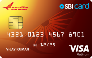 Air India SBI Platinum Visa Card