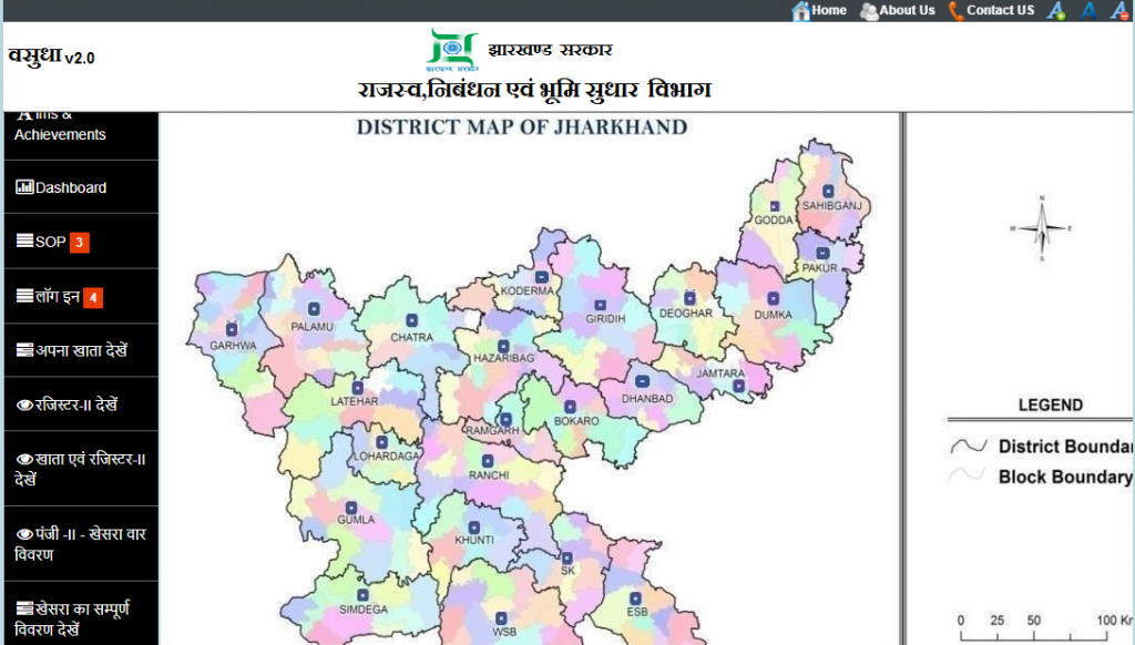 district map