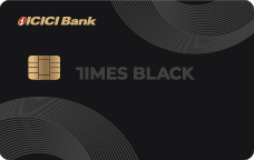 Image of Times Black ICICI Bank Credit Card