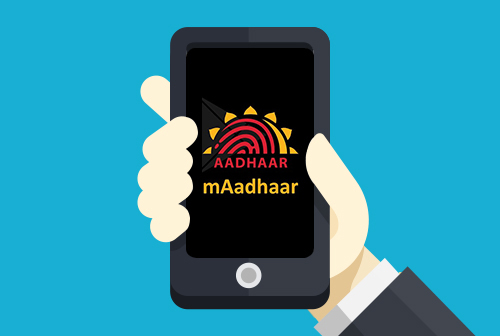 mAadhaar app on mobile