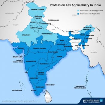 Professional Tax : Slab, Rates & Applicability in India