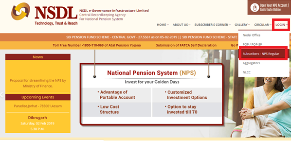 nps-account-opening-procedure-statement-balance-check