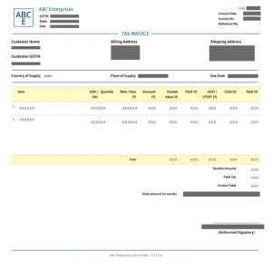 GST Invoice | GST Invoice Format | GST Invoice Rules | Paisabazaar