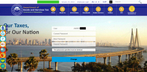 Reset Password Profession Tax Maharashtra