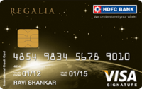 HDFC Regalia Credit Card