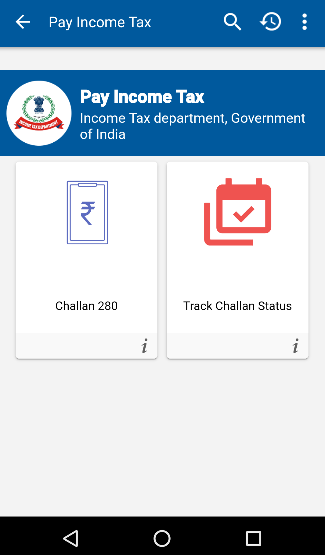 UMANG Pay Income Tax Module