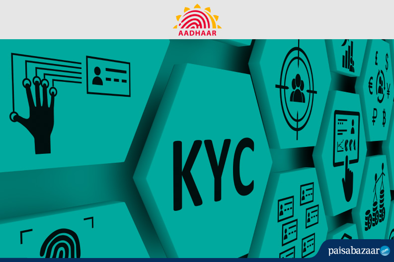 Aadhaar card for KYC