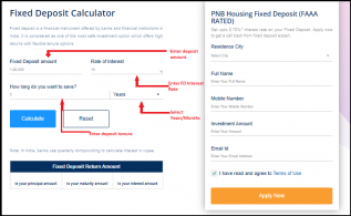 SBI FD Calculator 2022 - Calculate Interest & Maturity