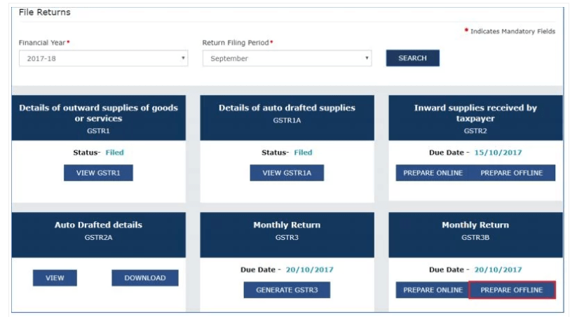 GSTR 3B_offline