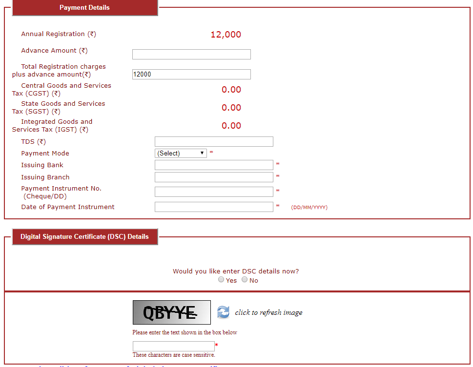 Bulk PAN Registration Form