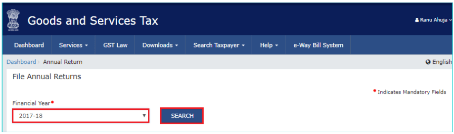 File Annual GST Return