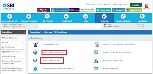 SBI Home Loan Statement: How to check SBI Loan Statement Online