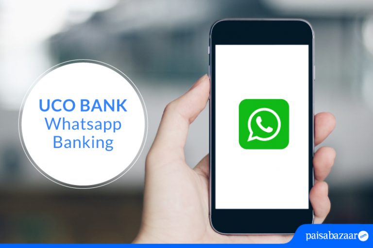 UCO Bank Whatsapp Banking