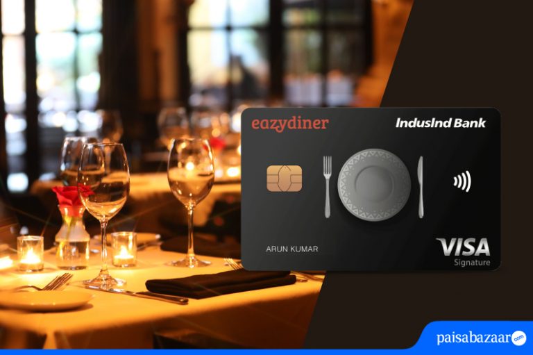 EazyDiner IndusInd Bank Credit Card