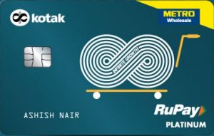 METRO Kotak Credit Card