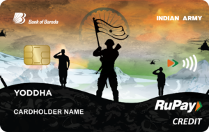 Indian Army YODDHA BOB Credit Card