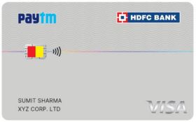 Paytm HDFC Bank Purchase Card