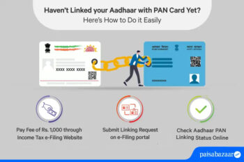 PAN Aadhar Link - How to Link Aadhaar with PAN Card Online [Latest]