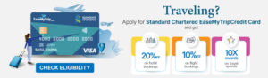 Standard Chartered EaseMyTrip Offer