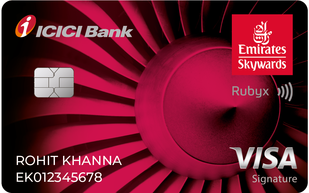 Emirates Skywards ICICI Bank Rubyx Credit Card