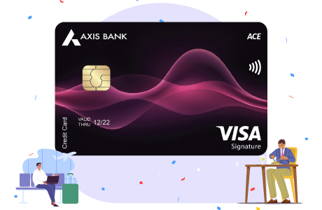 Image of Axis Ace credit card